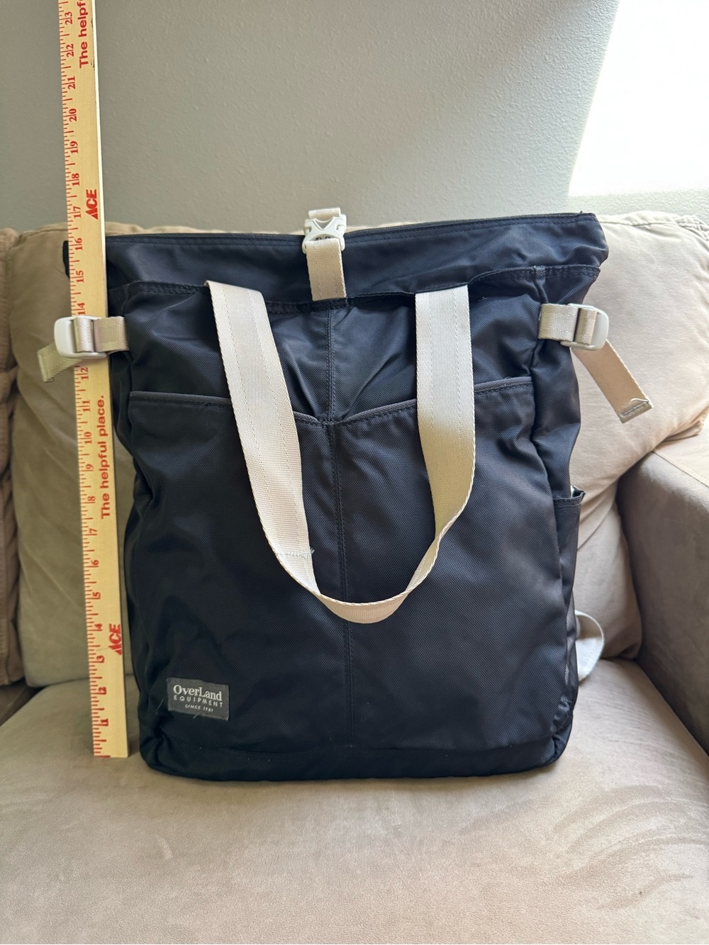 Overland  Equipment Convertible Carryall Backpack Tote - Picture 5 of 16